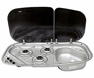 כירת גז משולב כיור לקרוואן DOMETIC