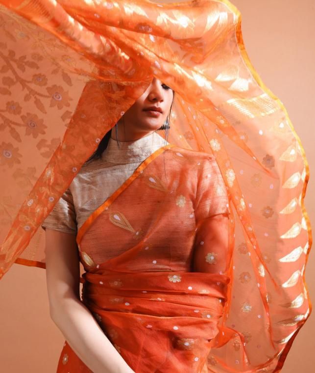 Dhakai Muslin Bengali Saree