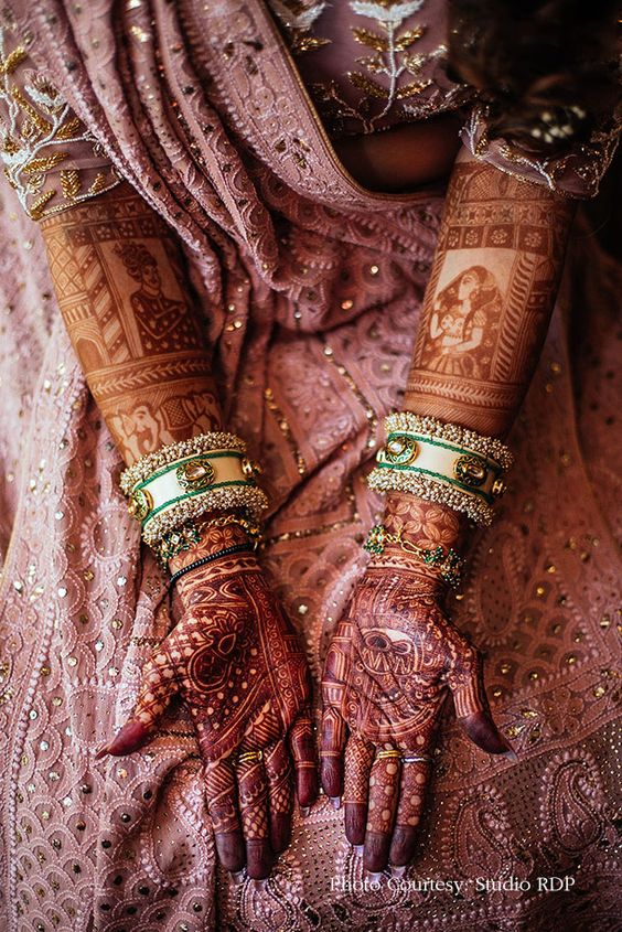 Traditional Motifs for and Mehndi Design