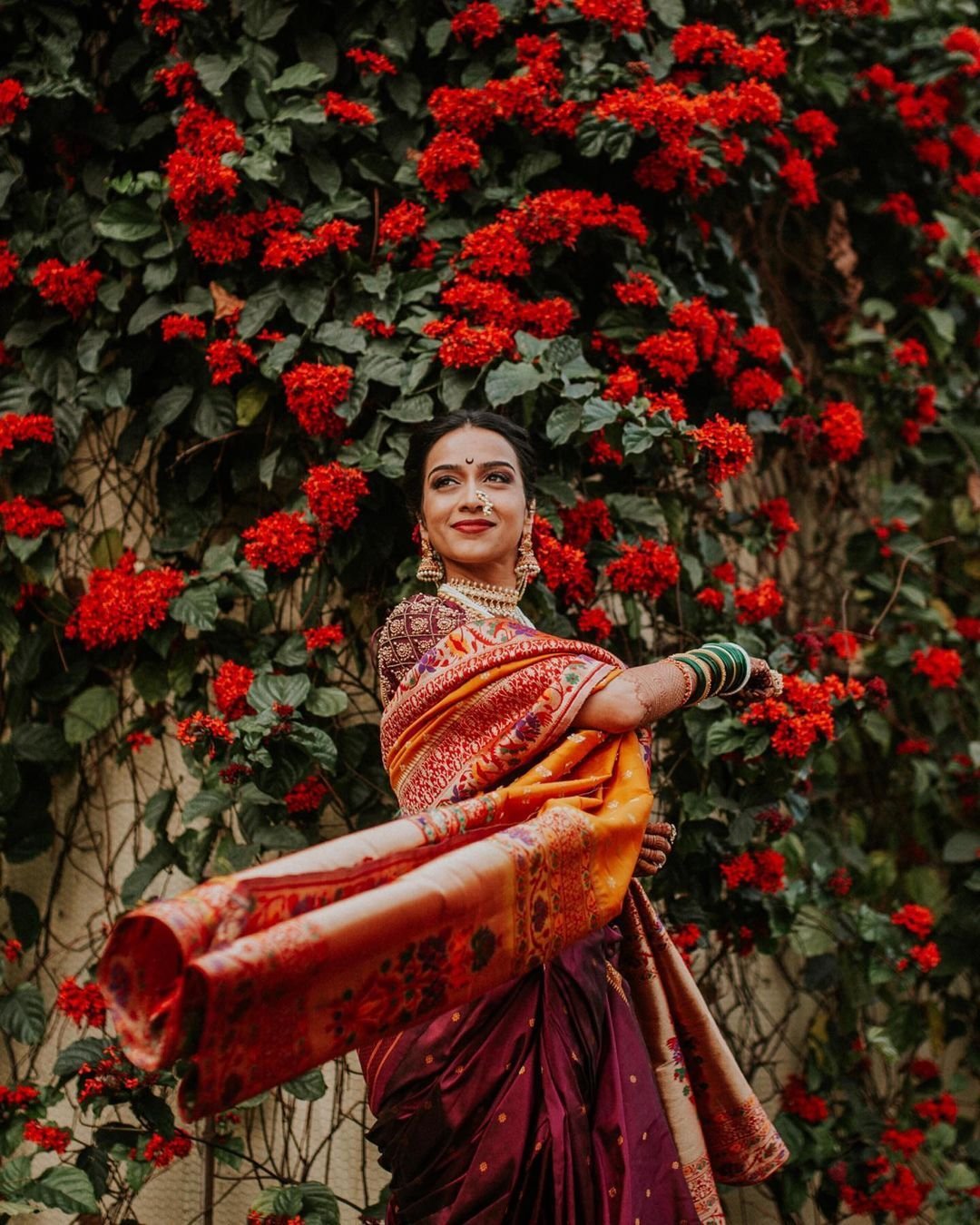 Top 15 Amazing Marathi Wedding Paithani Saree and Blouse Photos Top 15 Amazing Marathi Wedding Paithani Saree and Blouse Photos