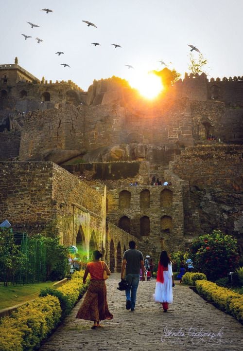 Honeymoon packages from Hyderabad, golconda fort