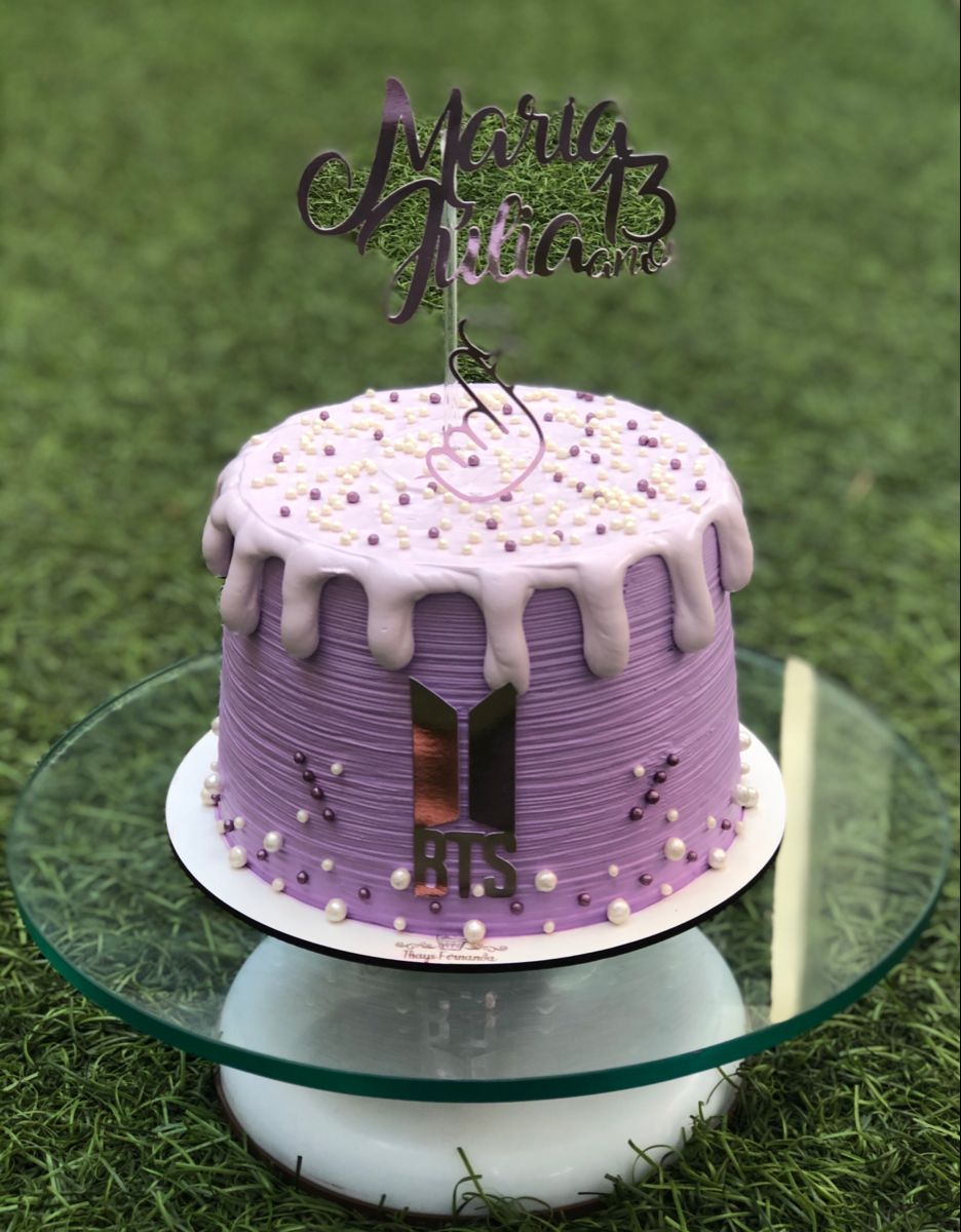 The Sprinkles BTS cake Idea