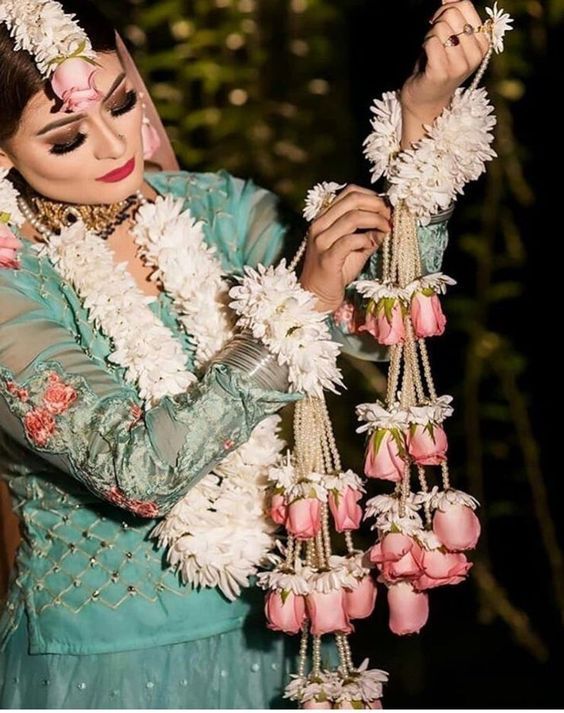 Bridal Kalire Made out of Roses