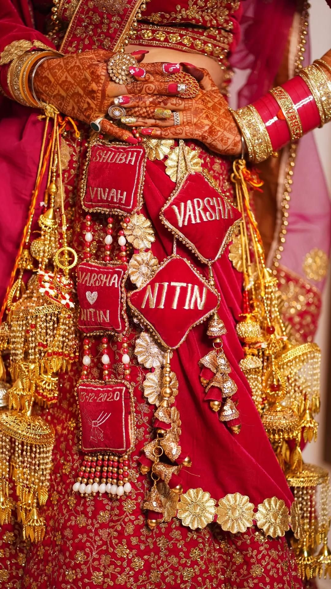 Top 15 Bridal Lehenga Latkan with Names and Quotes