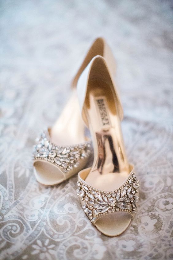 Nude Bridal Shoes for Wedding