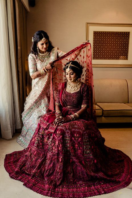 Top 10 Gorgeous Wine Royal Bridal Lehengas