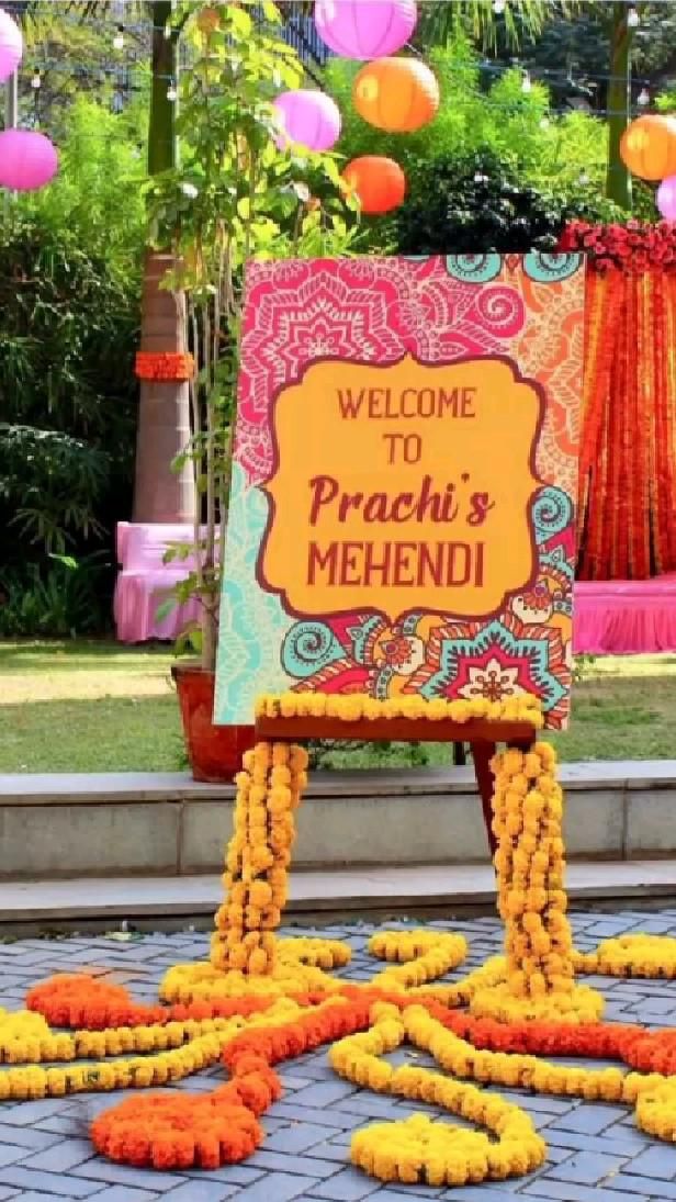 Quotes and Tags Easy Haldi Decoration at Home