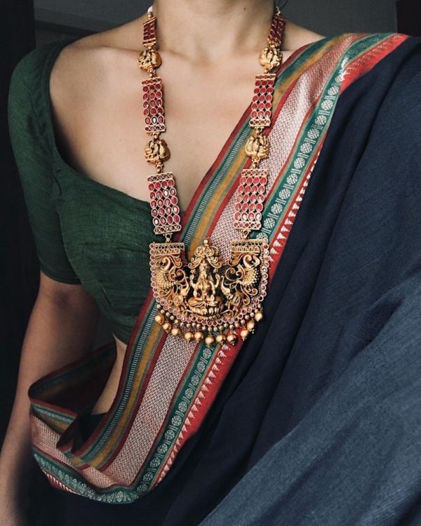 Long Temple Jewellery Necklace