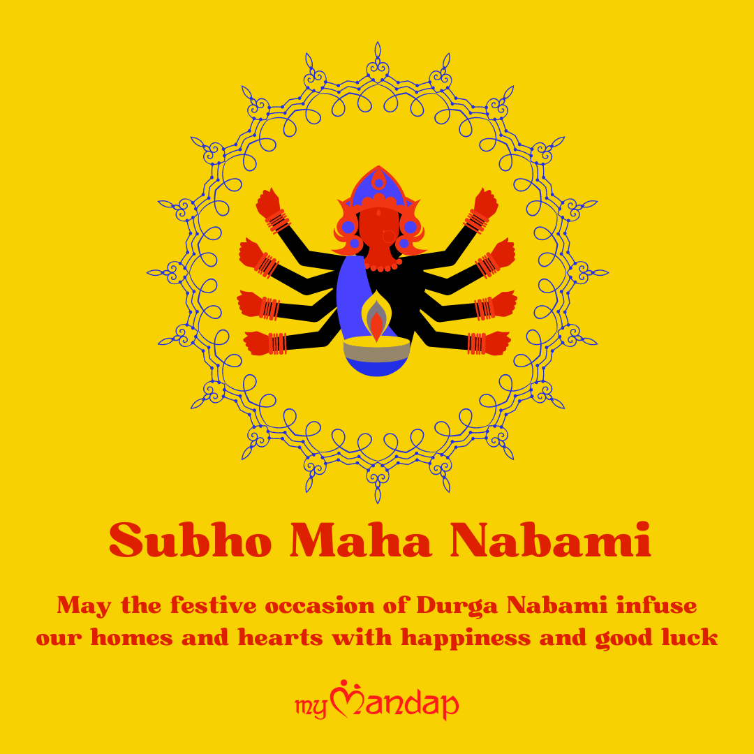 Maha Nabami Wishes for Durga Puja