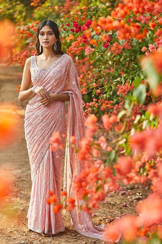 Which is the Perfect Net Saree for Wedding?