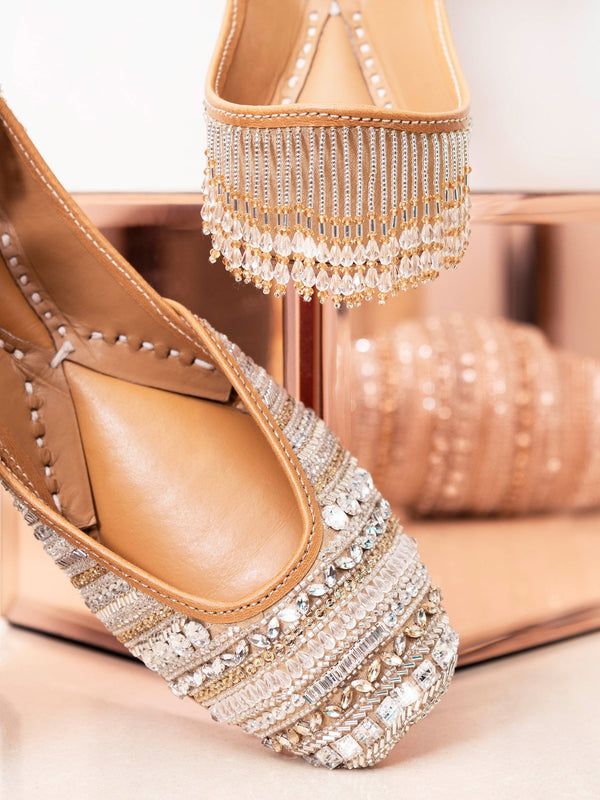 Leather Bridal Jutti