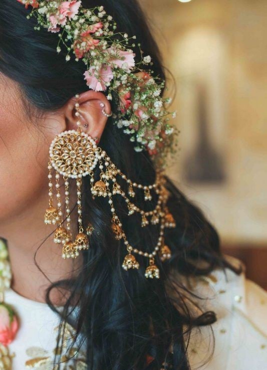 Baahubali Stud Earring Design