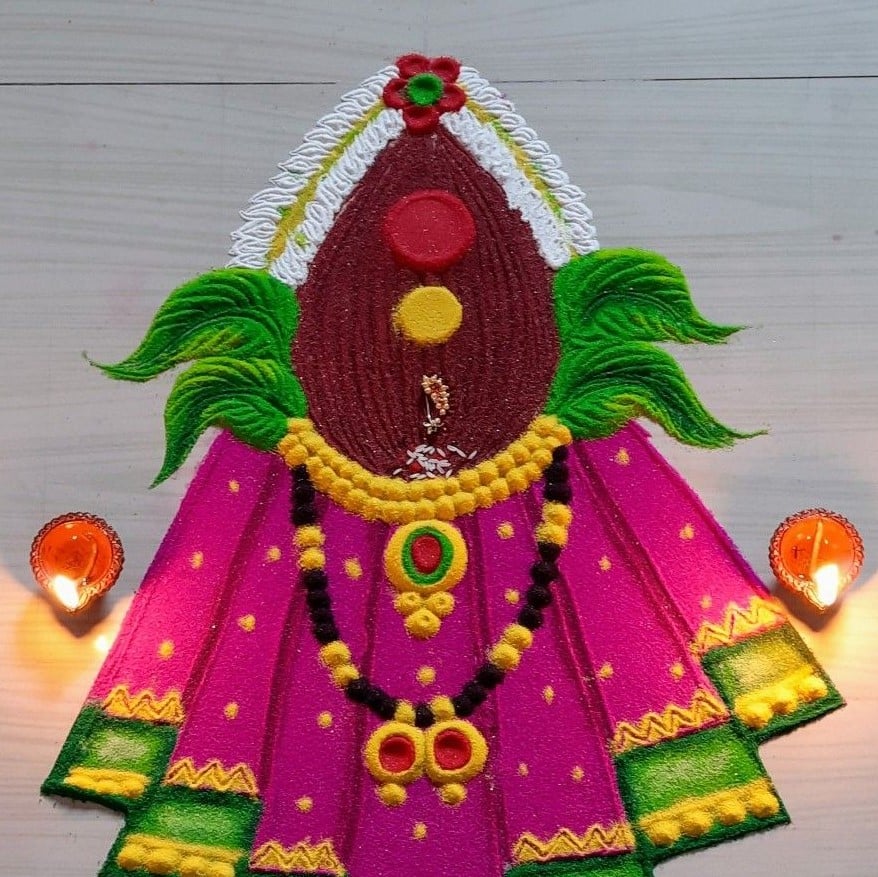 Top 10 Beautiful Free Hand Simple Rangoli Designs Top 10 Beautiful Free Hand Simple Rangoli Designs