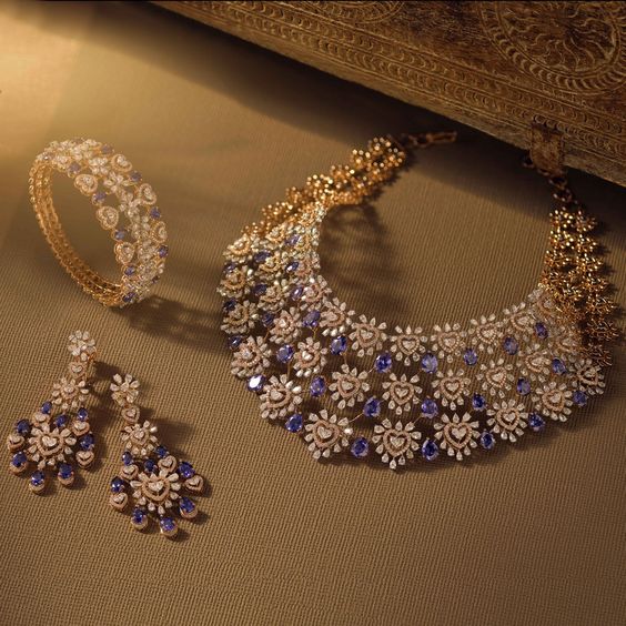 Gold Jewellery with Diamonds