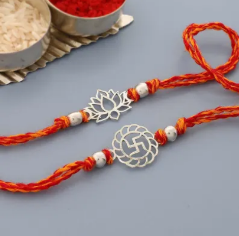 Divine 925 Sterling Silver Moli Rakhi