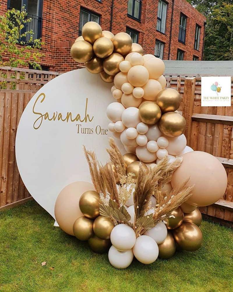 Birthday Party Balloon Arch Decoration