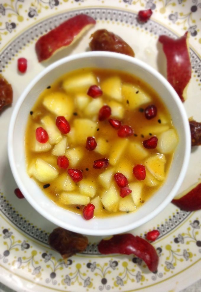 Bengali mixed fruit chatni
