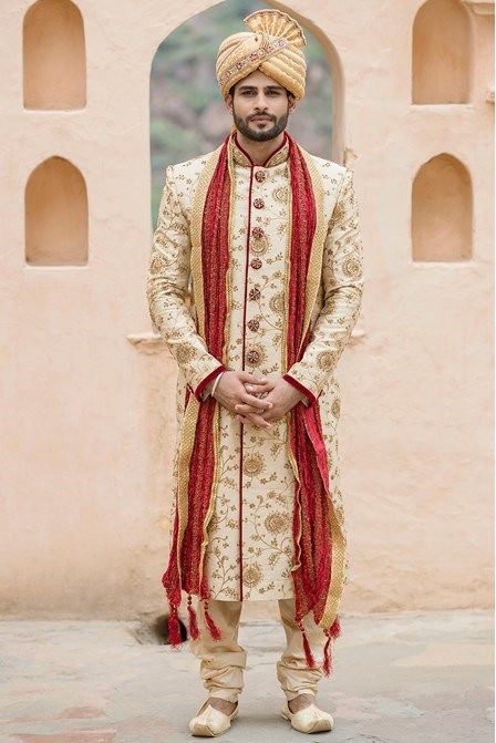 Classic Indian Dulhe ki Sherwani