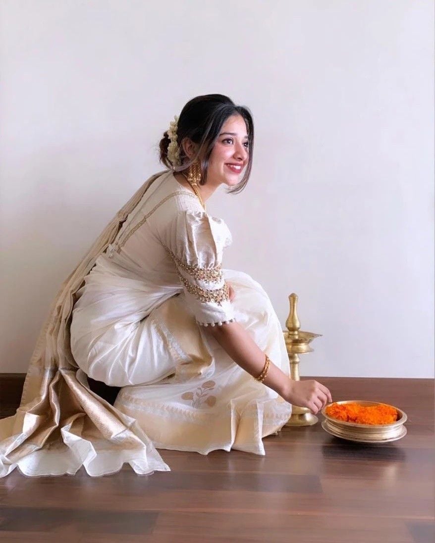 Kanchipuram Kerala Bridal Sarees Idea