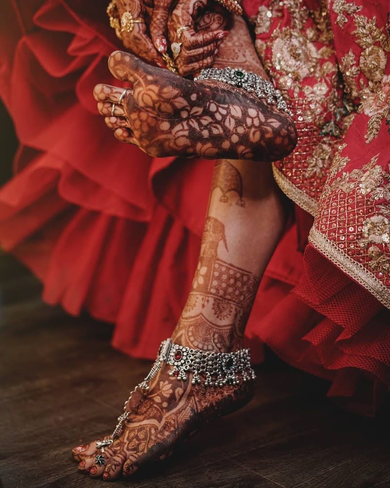 The Colored Gemstone Payal Design