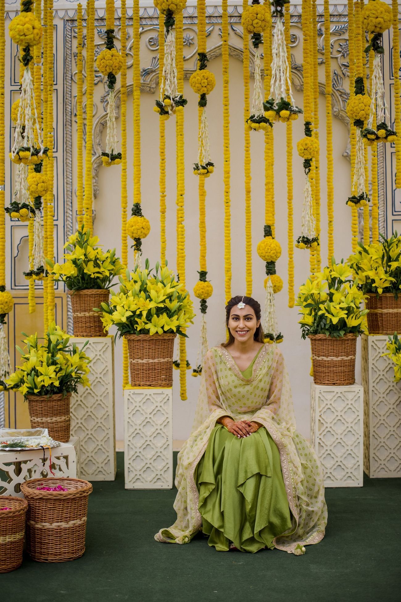 What is so special about the Haldi Backdrop Decoration