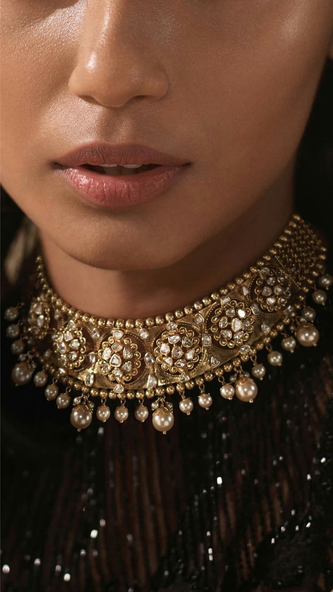 Polki Jewellery Choker