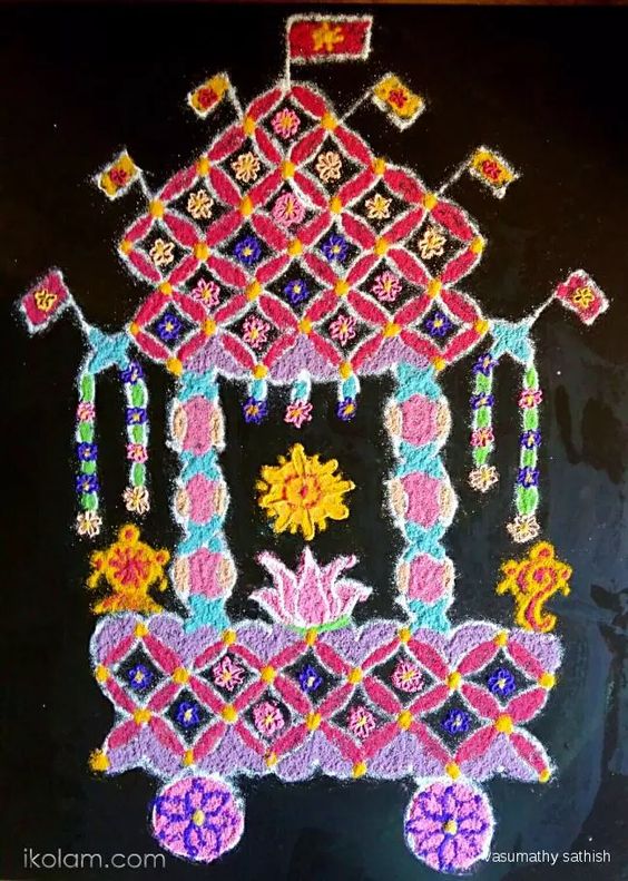Ratha Saptami Rangoli