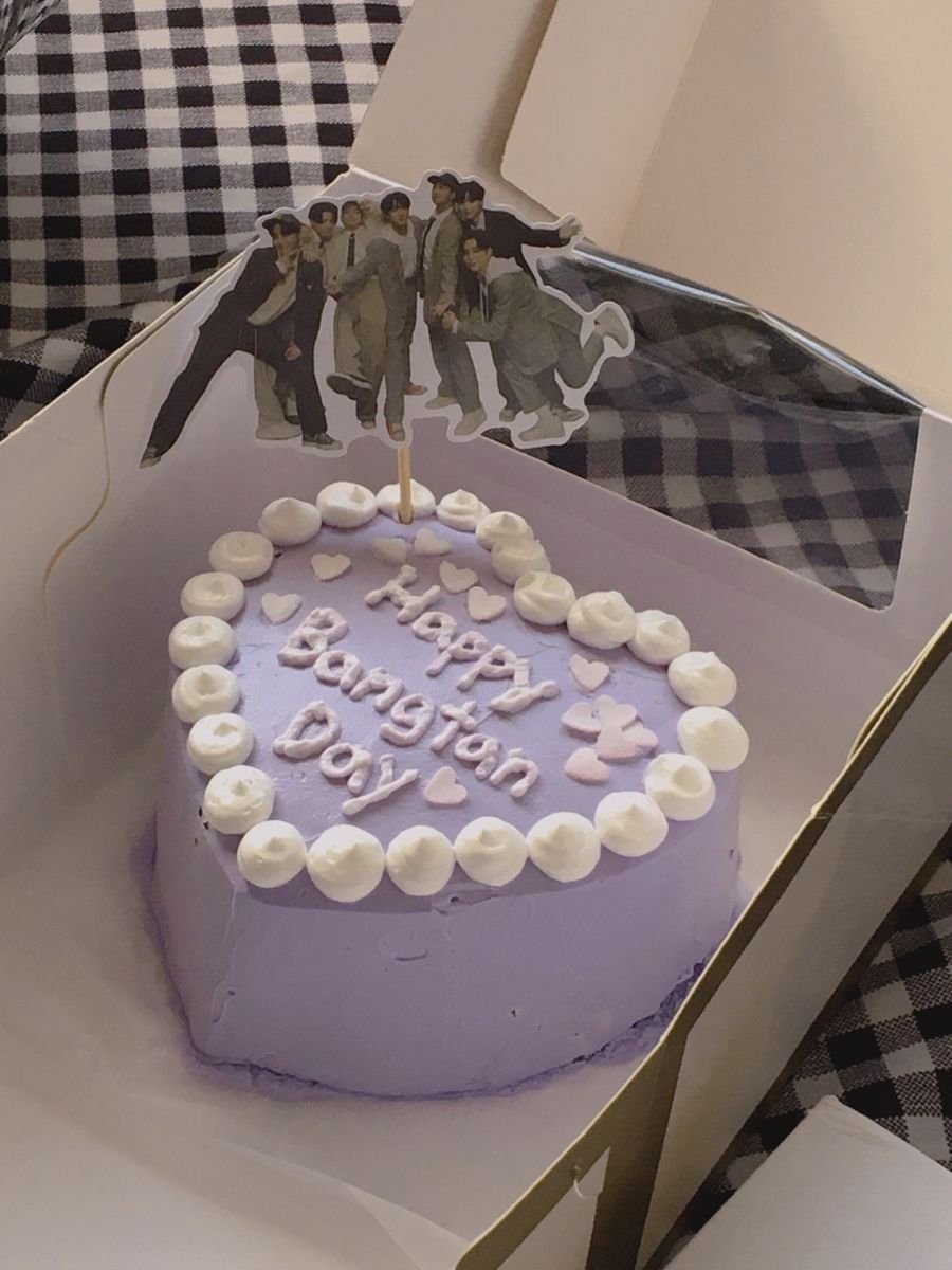 The Anniversary BTS cake idea