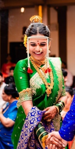 Empresses Royal Maharashtrian Bridal MakeupEmpresses Royal Maharashtrian Bridal Makeup