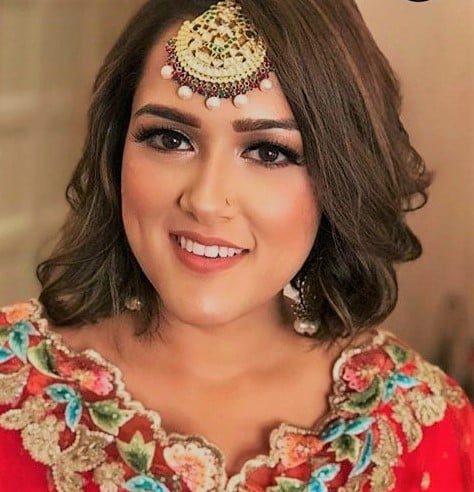 Crisp Indian Wedding Hairstyles for Short Hair