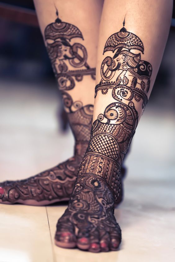 Beautiful Design with Elephant Motifs