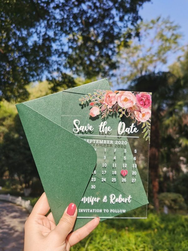 The Acrylic Invitation Card Idea