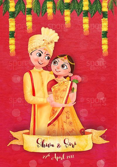 Only the Date Marathi Wedding Card