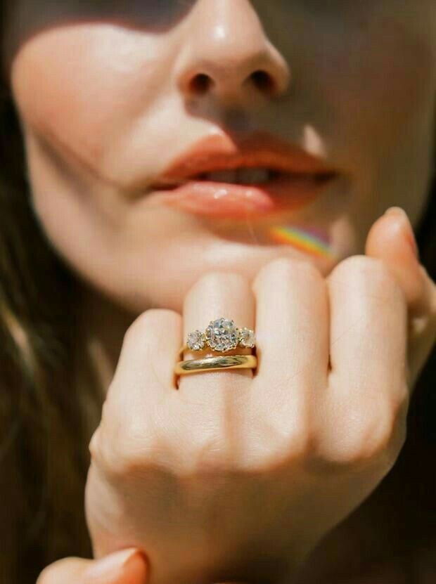 Solitaire Diamond Engagement Ring