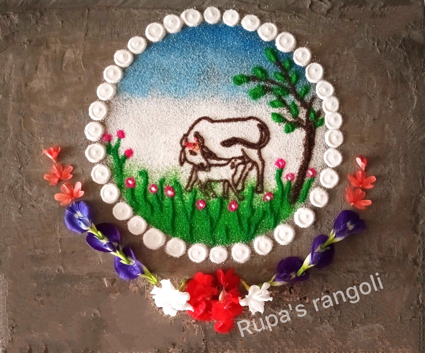 Vasubaras Rangoli