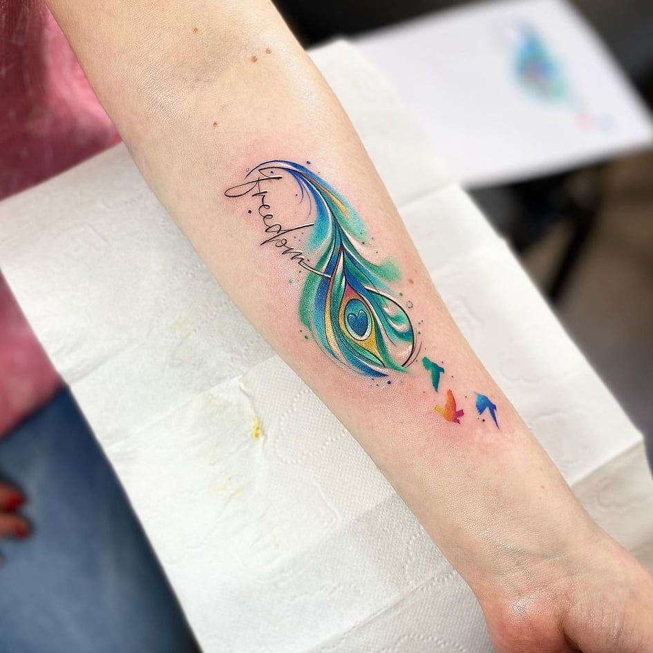 Unique Mor Pankh Tattoo Inspiration
