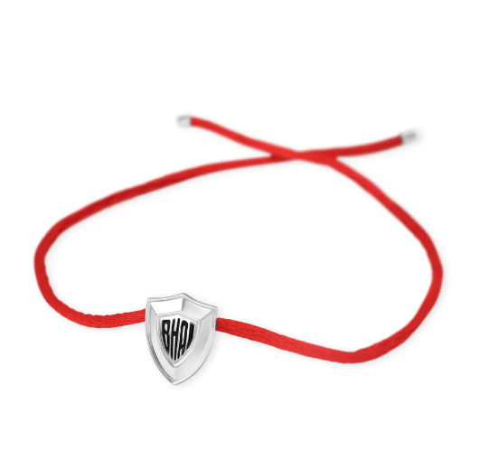 925 Silver Shield Rakhi For Protective Bhai