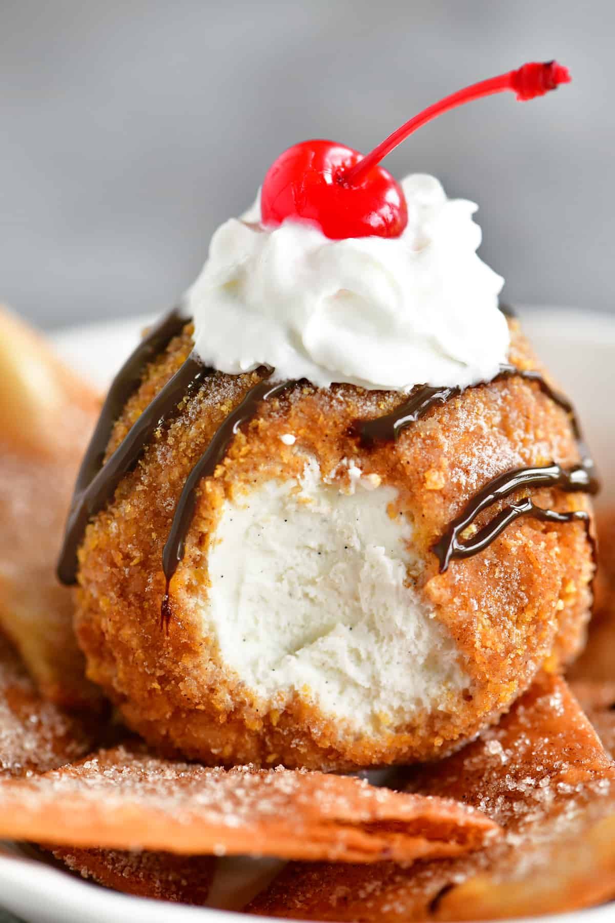 Fried Ice Cream by Caterers in Kolkata