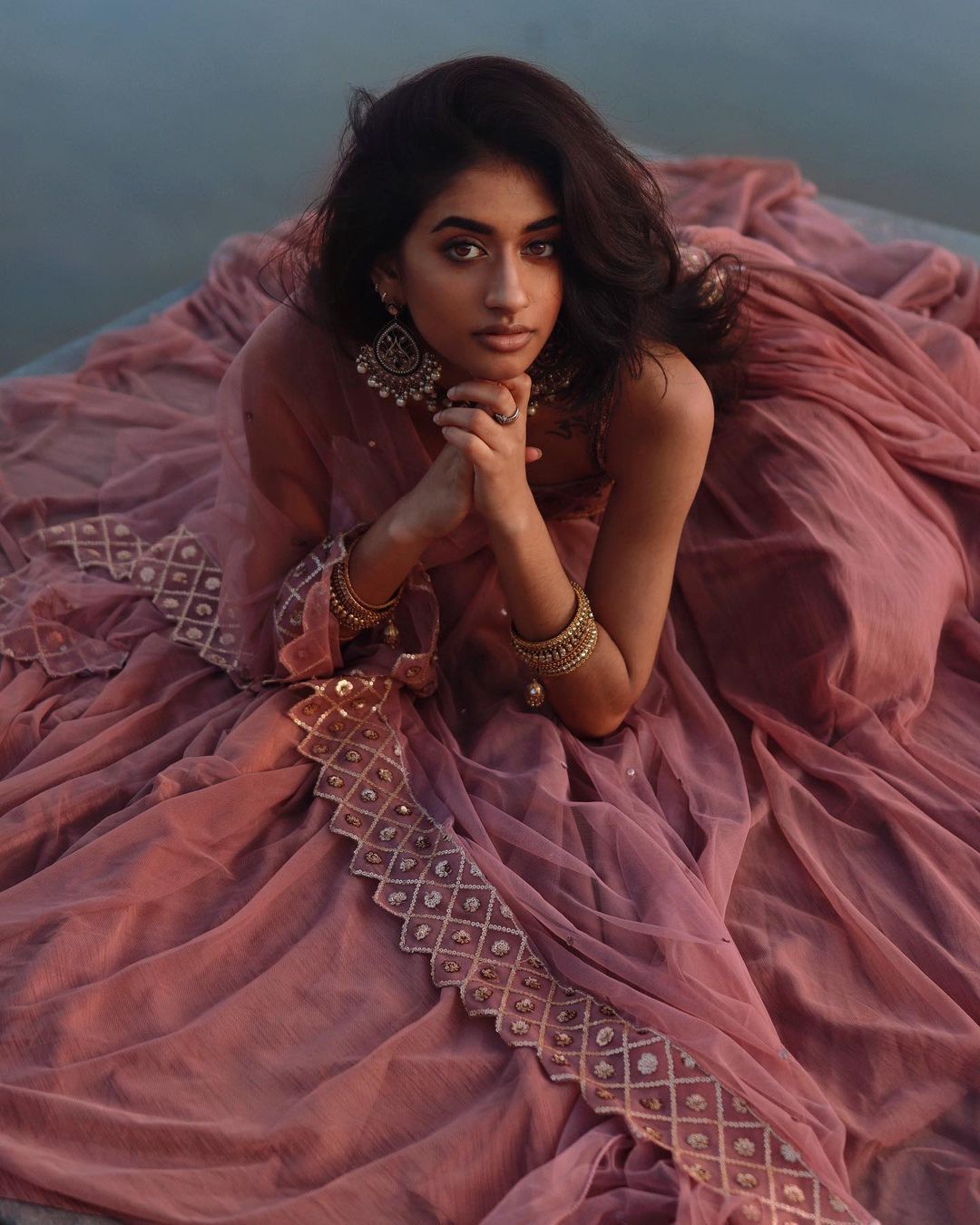 Pink Chiffon is not a Dusky Girl Thing