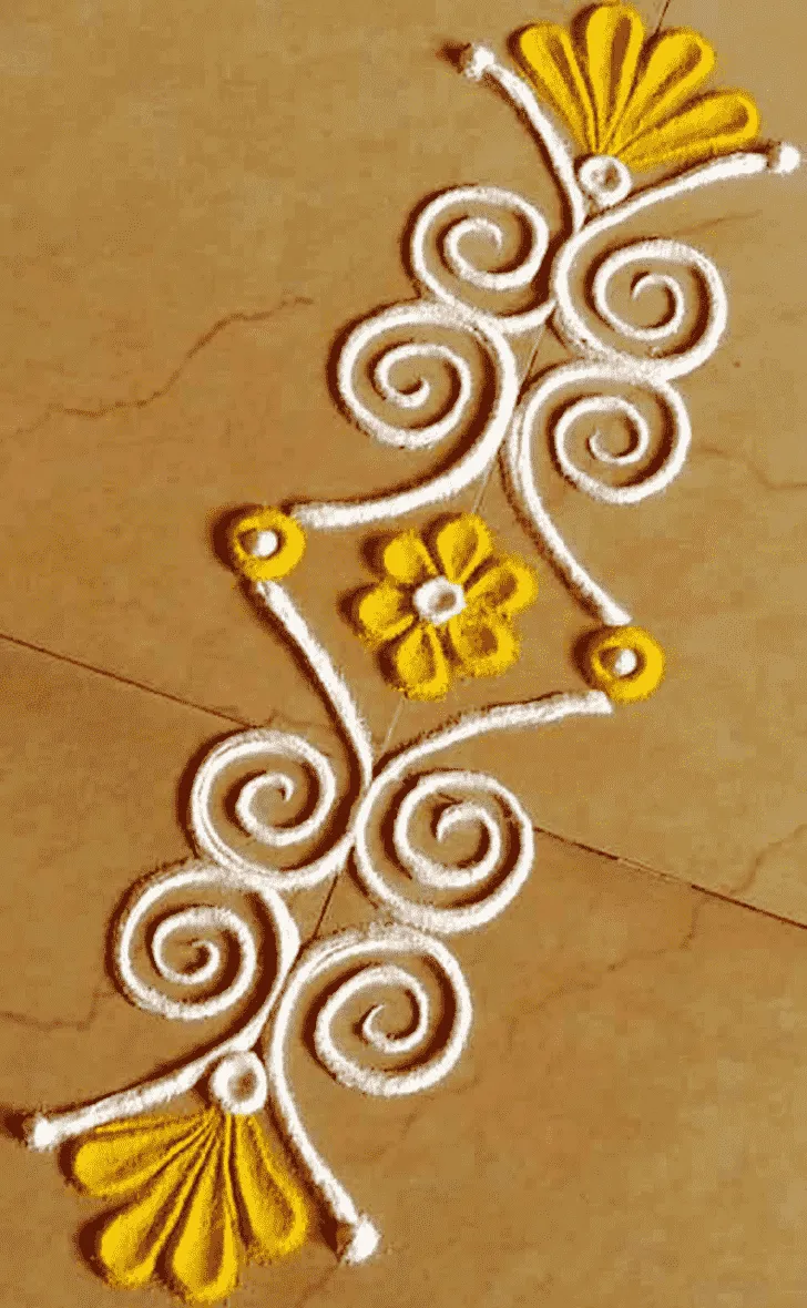 Simple Rangoli Design