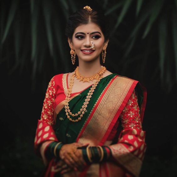 Traditional Style for Maharashtrian Bride