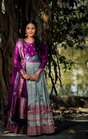 The Double Banarasi Dupatta Draping Styles for Lehenga