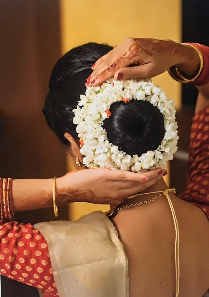 What is the Traditional Kerala Bridal Hairstyle Backside