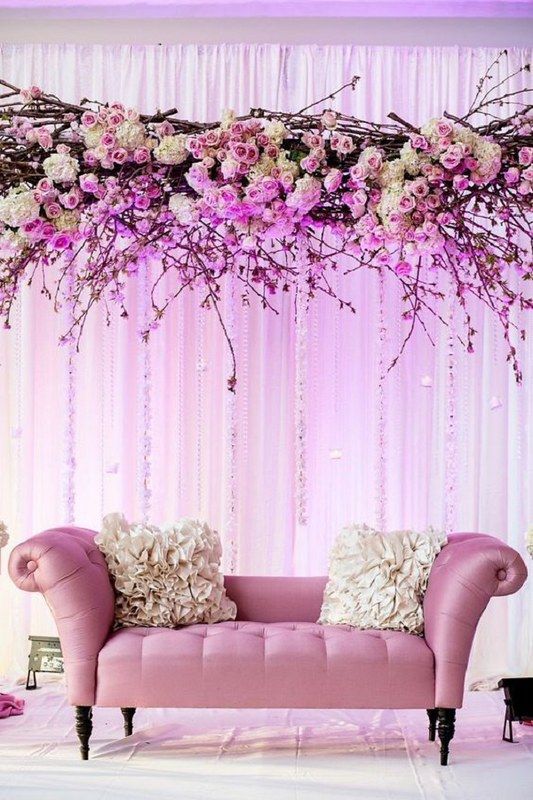 Low Cost Simple Wedding Stage Decoration