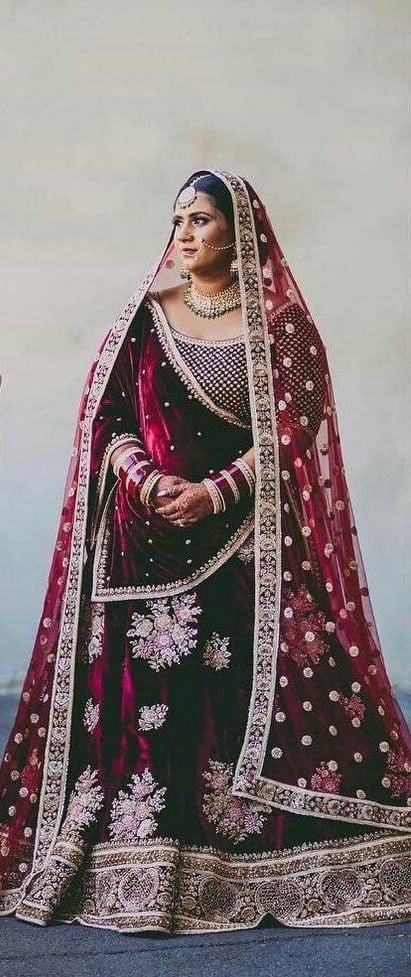 The Gorgeous Red Plus Size Indian Wedding Dresses