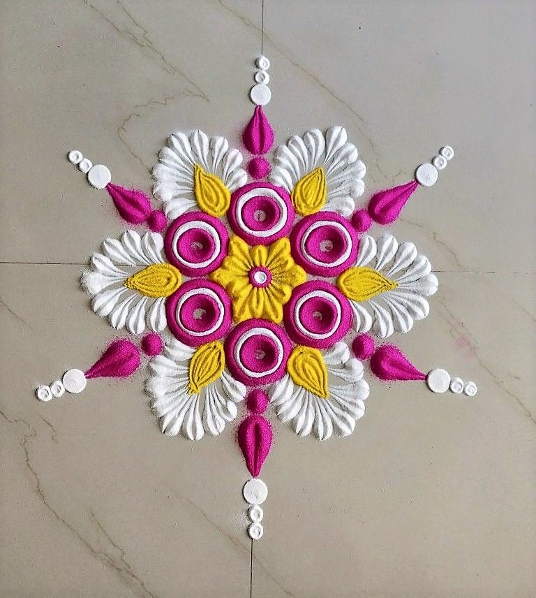 Easy Rangoli Designs