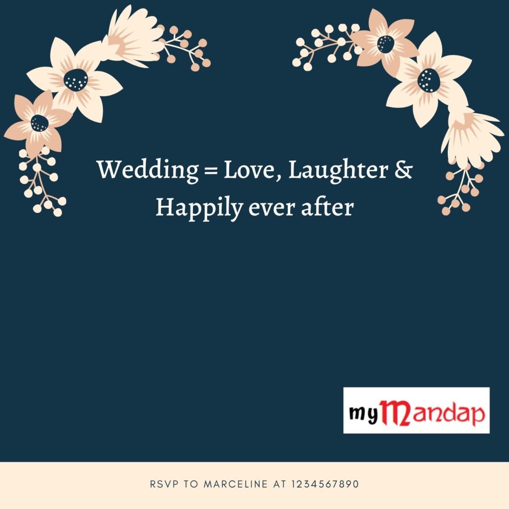 Simple & Elegant Wedding Invitation Quotes