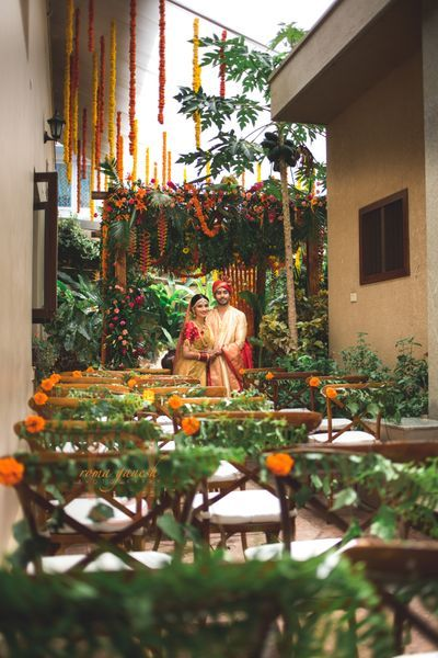 Seating Arena Pelli Mandapam decoration