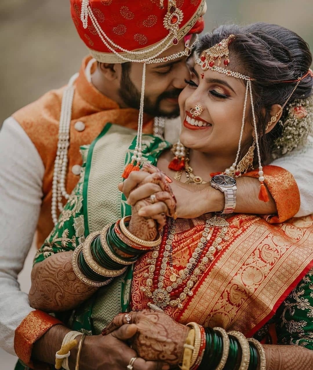 Top 10 Quintessential Nauvari Marathi Wedding Dress for Couple: