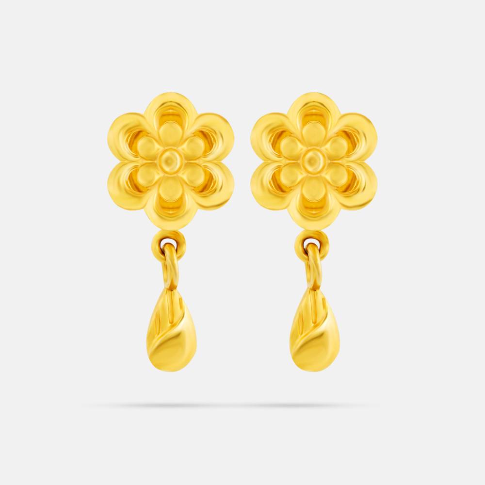 Flower Earrings Lalitha Jewellery
